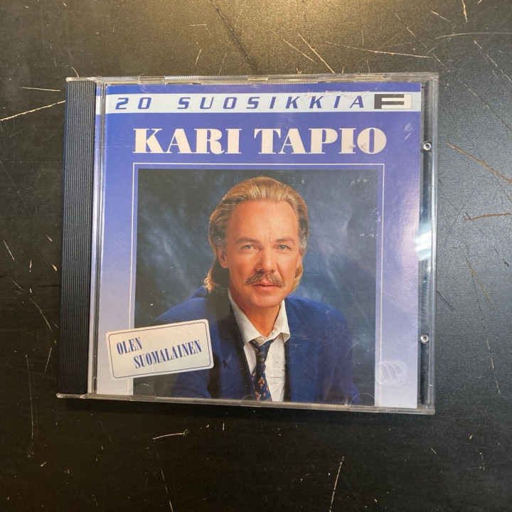 Kari Tapio - 20 suosikkia CD (VG/VG) -iskelmä-